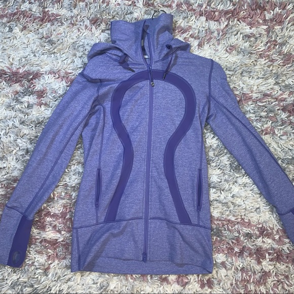lululemon athletica Tops - Lululemon purple in stride jacket